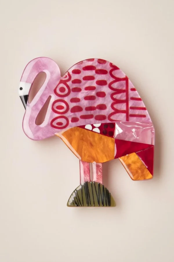 A Flamingo Named Honk Broche-Erstwilder Sale