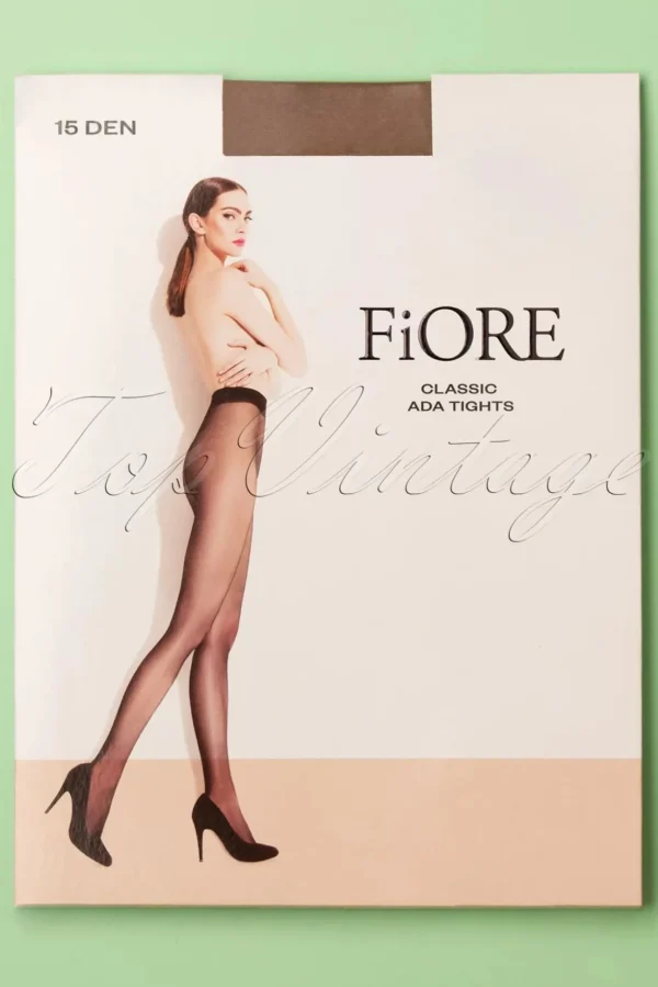 Ada Klassieke Panty In Natuurlijk Beige-Fiorella Fashion