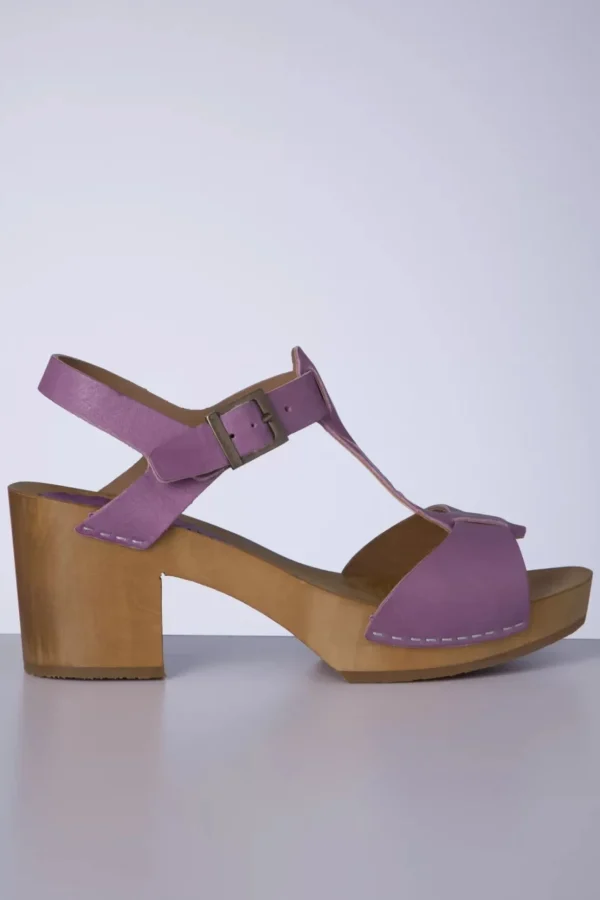 Amy Clogs In Lila-Gru00fcnbein New