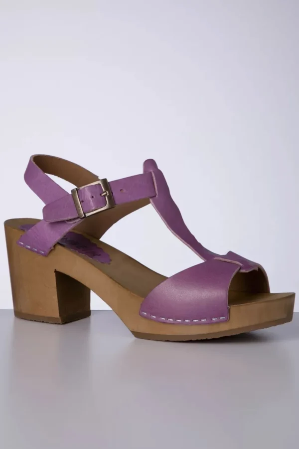 Amy Clogs In Lila-Gru00fcnbein New