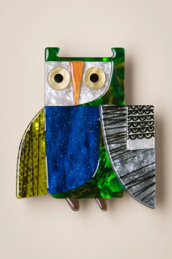 An Owl Named Hoot Broche-Erstwilder Best Sale