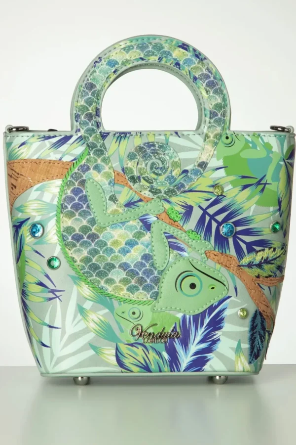 Animal Park Clancy Chameleon Mini Tas In Groen-Vendula Flash Sale