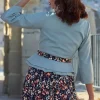 Bertha Minty Linnen Blazer In Dusty Mint-Miss Candyfloss Outlet