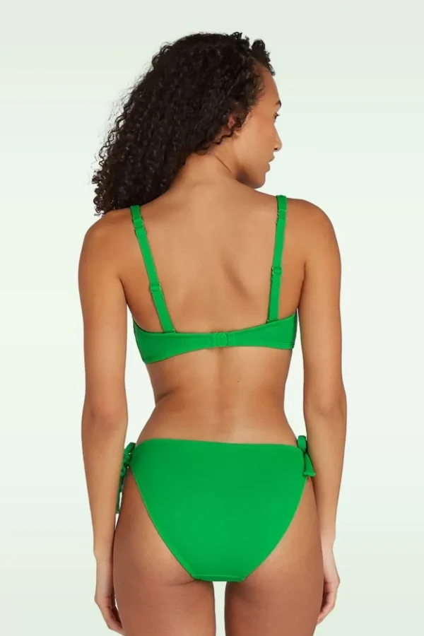 Bikinibroekje Bow In Bright Green Relief-TC Beach Best Sale