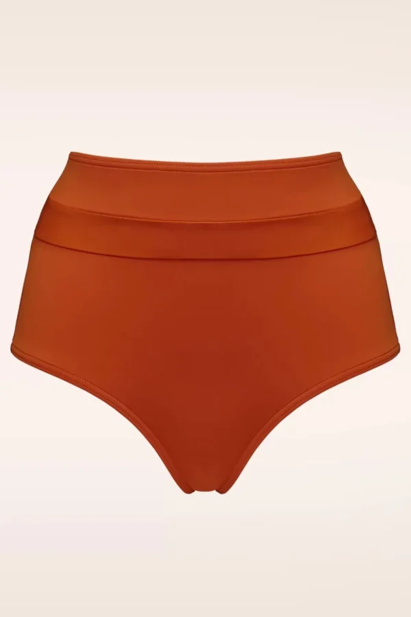 Cache Coeur High Waist Bikini Broekje In Roest Oranje-Marlies Dekkers Flash Sale