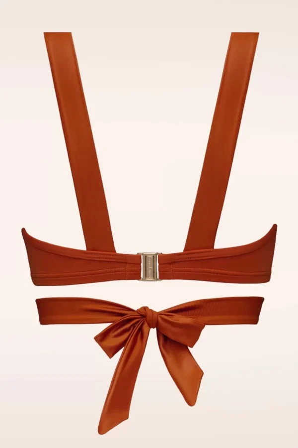 Cache Coeur Push Up Bikini Top In Roest Oranje-Marlies Dekkers Flash Sale