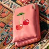 Cherry Pie Crossbody Telefoontasje In Koraalroze-Banned Retro Cheap