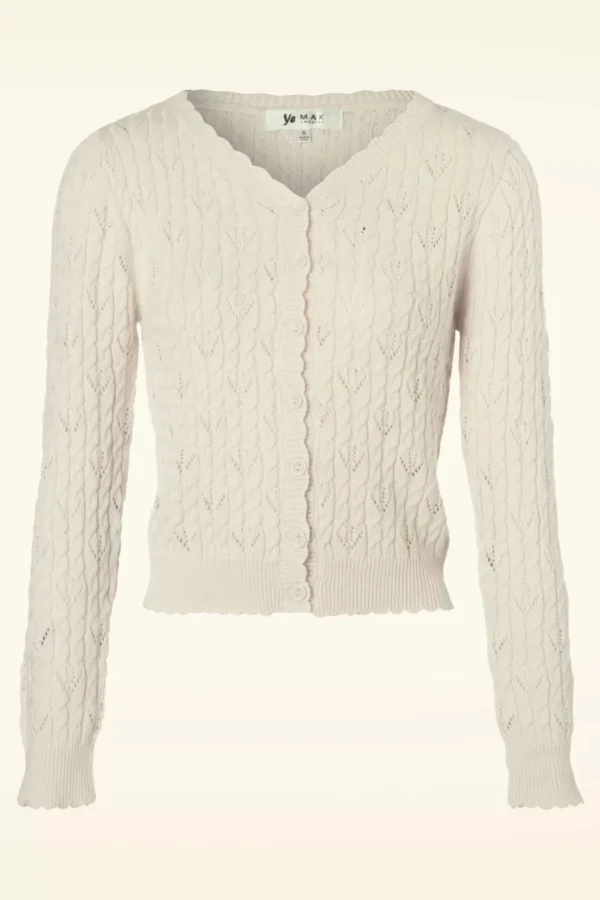 Claudia Vest In Ivoor-Mak Sweater Online