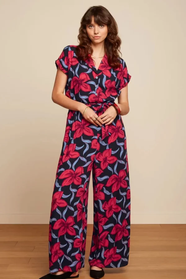 Daisy Jumpsuit Deacon In Zwart-King Louie Cheap