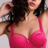 Dame De Paris Padded Balcony Bh In Azalea Rood-Marlies Dekkers Cheap