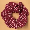 Dotty Scrunchie In Rood-Banned Retro Store