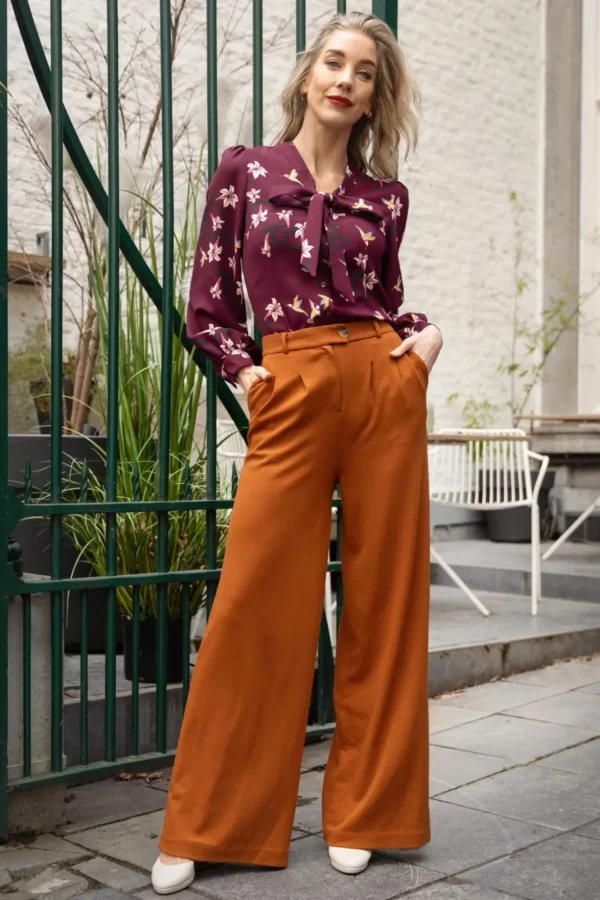 Fintan Milano Crepe Pantalon In Karamel-King Louie Best