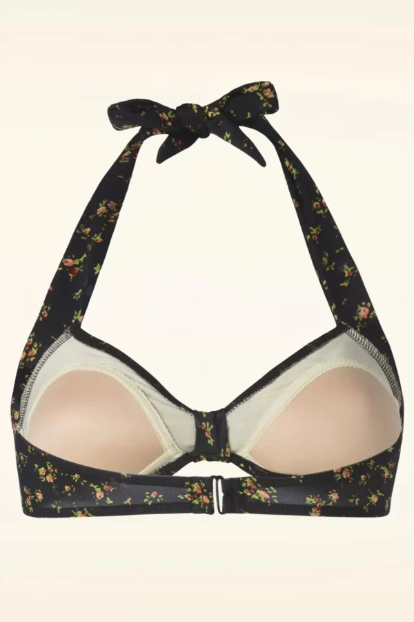 Floral Bikinitopje In Zwart-Esther Williams Shop