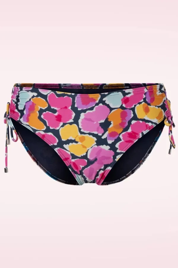 Flower Fantasy Bikinibroekje Met Hoge Taille In Multi-Cyell Store