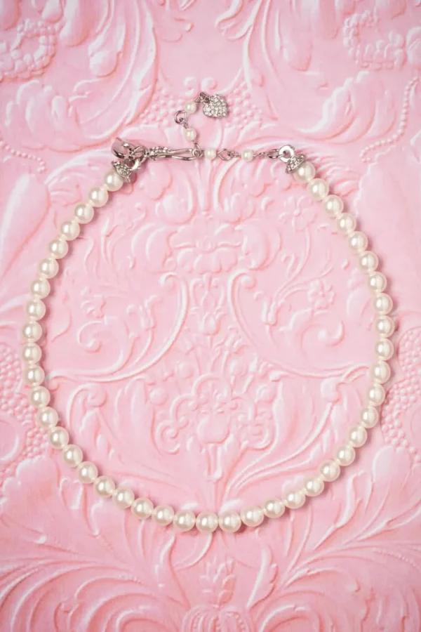 Grace Pearl-Choker In Ivoor-Lovely Online