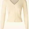 Heart Ajour Vest In Creme-King Louie Discount