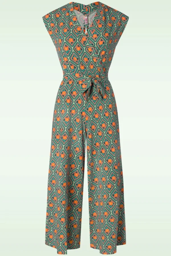 Hello Fritjes Jumpsuit In Flowers Mirror Of Joy-Blutsgeschwister Best Sale