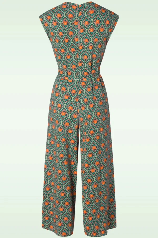 Hello Fritjes Jumpsuit In Flowers Mirror Of Joy-Blutsgeschwister Best Sale