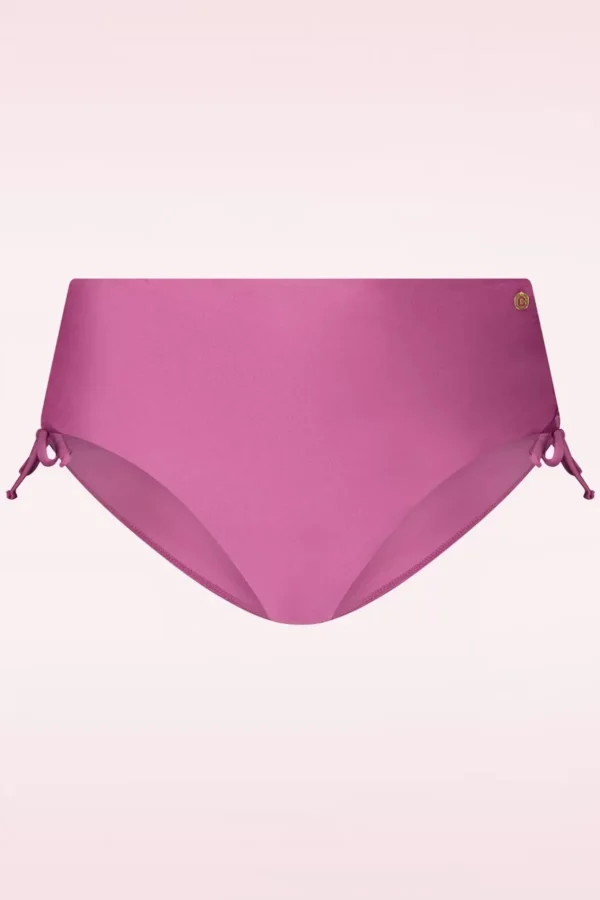 High Waist Bikinibroekje In Summer Pink-TC Beach Store