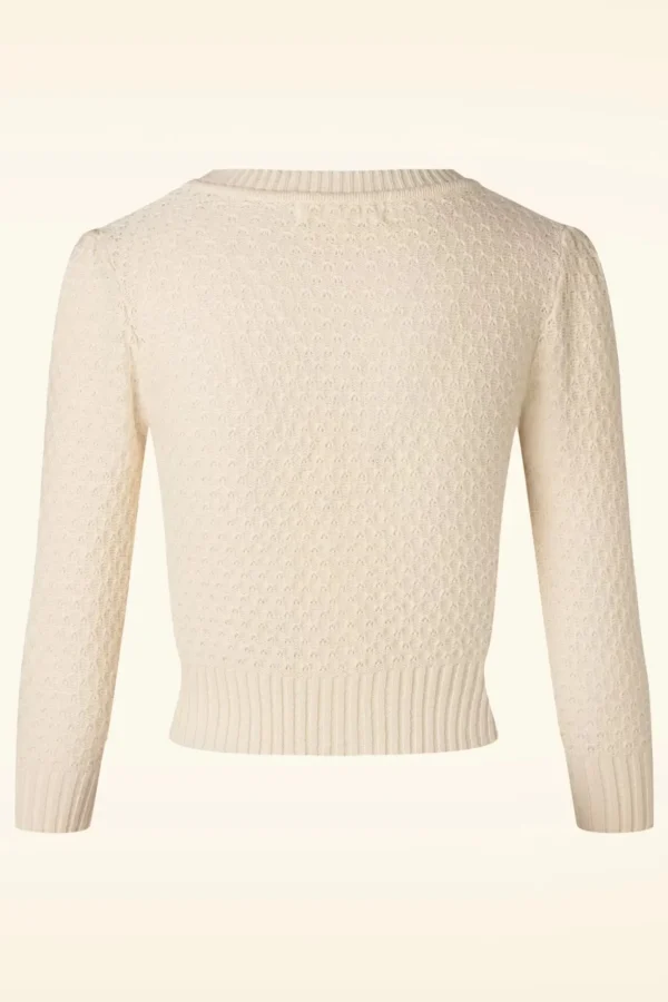 Jennie Cardigan In Havermout-Mak Sweater Hot