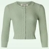 Jennie Vest In Duck Egg Groen-Mak Sweater Clearance