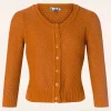 Jennie Vest In Licht Oranje-Mak Sweater Sale