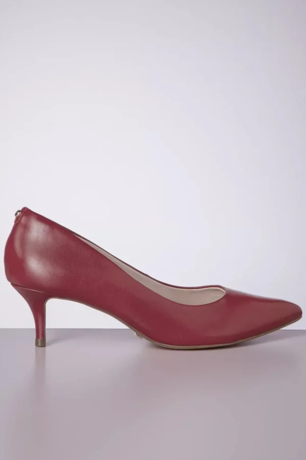 Josephine Pumps Van Leder In Rood-Parodi Shoes Online