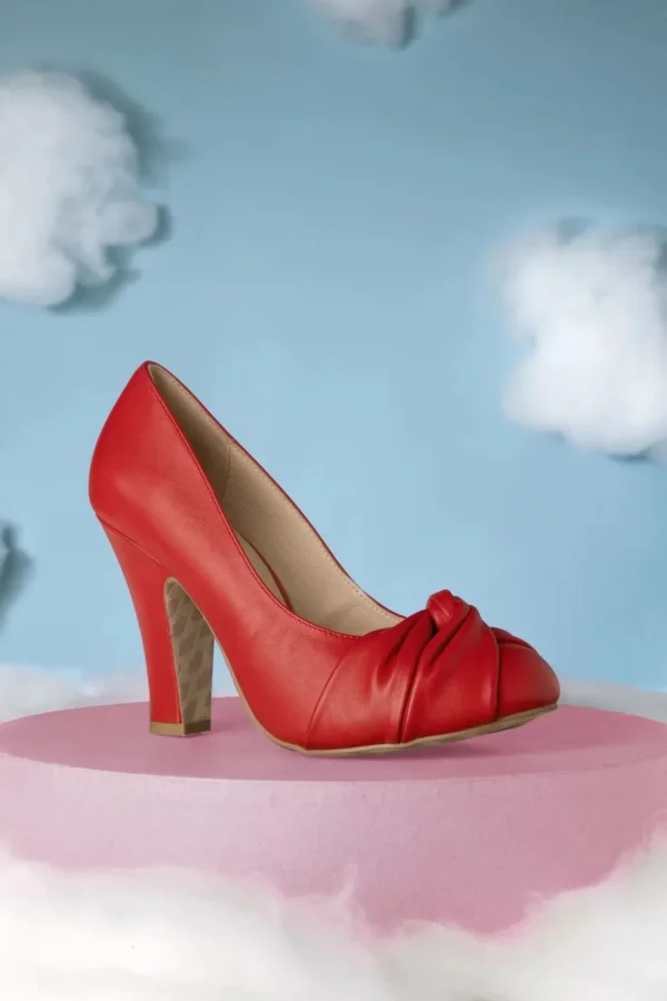 June True Love Pumps In Rood-Lola Ramona u2665 Topvintage Cheap