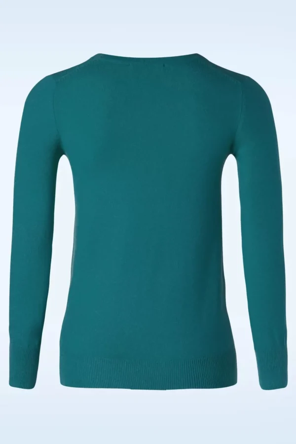 Kelly Trui In Tealblauw-Mak Sweater Discount