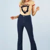 Legs Eleven Uitlopende Broek Van Denim-Banned Retro Best Sale