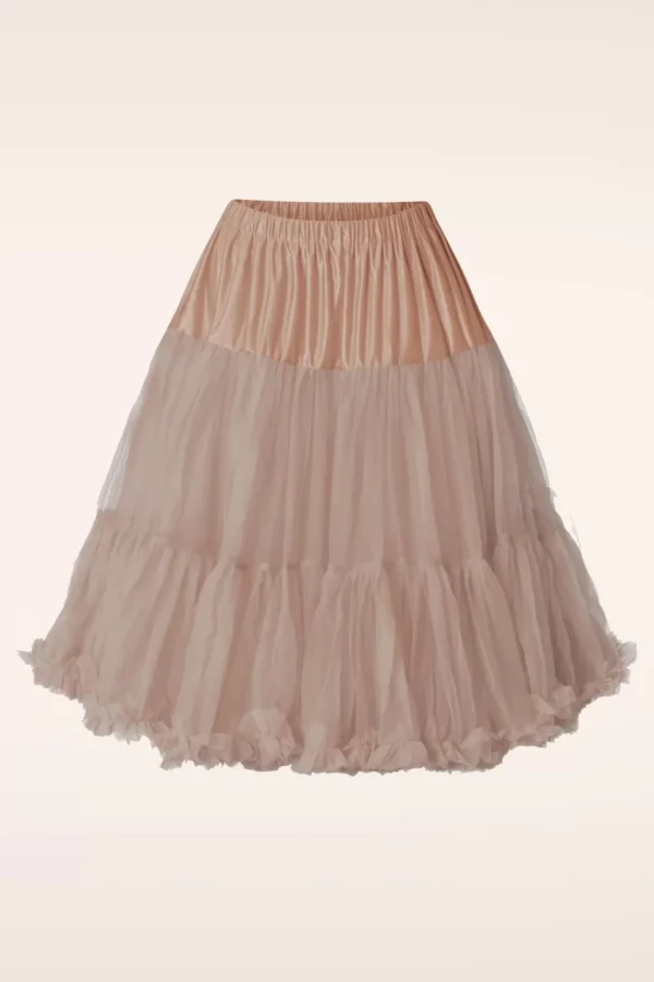 Lola Lifeforms Petticoat In Perzik Beige-Banned Retro Flash Sale