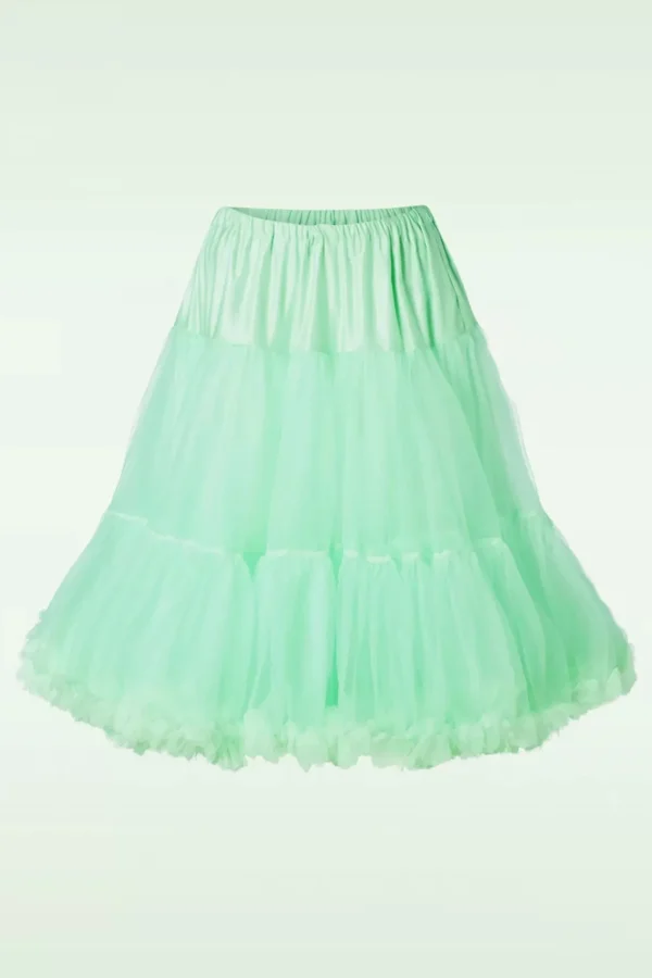 Lola Lifeforms Petticoat In Mintgroen-Banned Retro Online