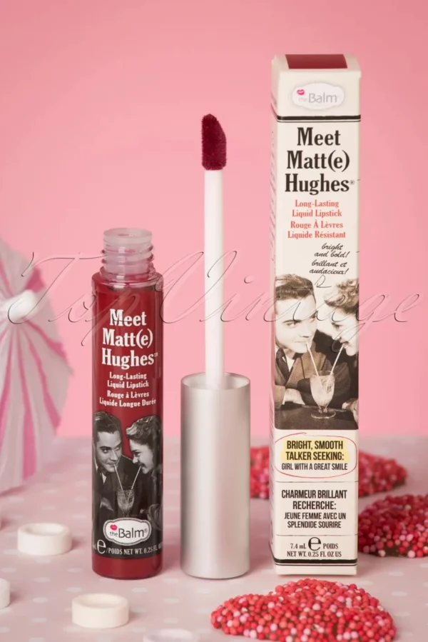 Maak Kennis Met Matte Hughes In Loyal Deep Red-The Balm Discount