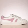 Mark Cox Tennis Sneakers In Gebroken Wit En Lichtroze-Gola Shop