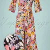 Nadine Bloemen Jumpsuit In Multi-Bunny Clearance