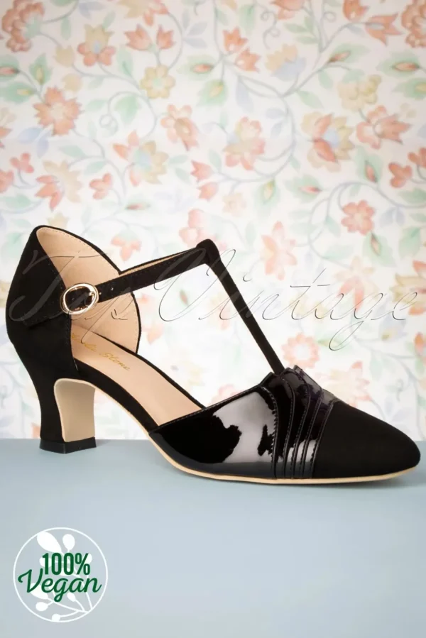 New York Luxe Pumps In Zwart-Charlie Stone Best Sale