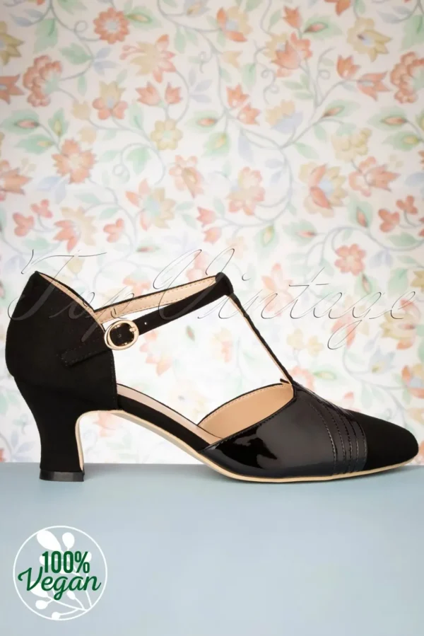 New York Luxe Pumps In Zwart-Charlie Stone Best Sale