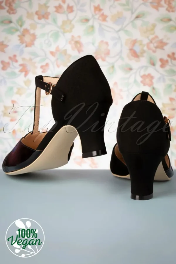 New York Luxe Pumps In Zwart-Charlie Stone Best Sale