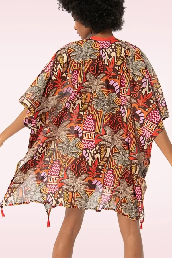 Palma Kimono In Multi-Surkana Flash Sale