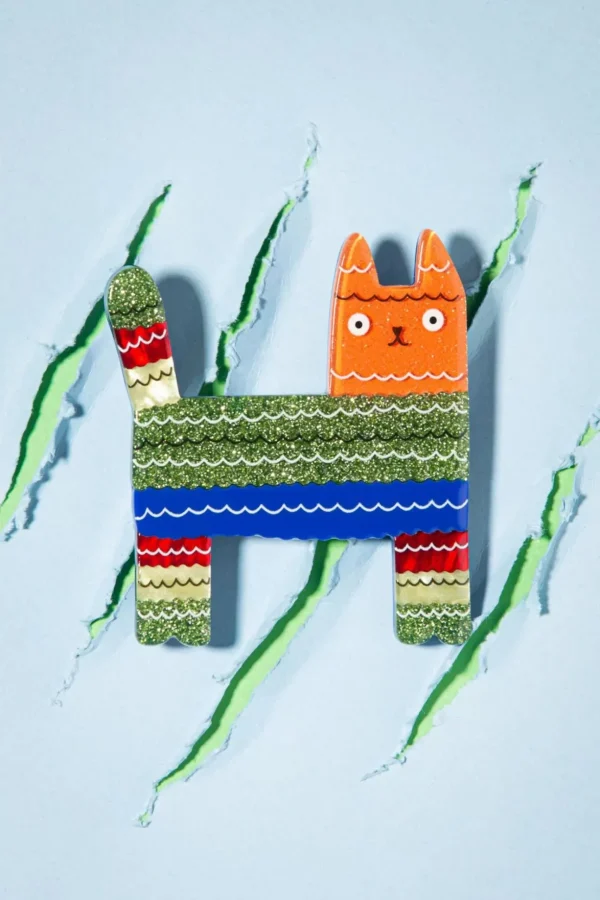 Pinata Cat Broche-Erstwilder Hot