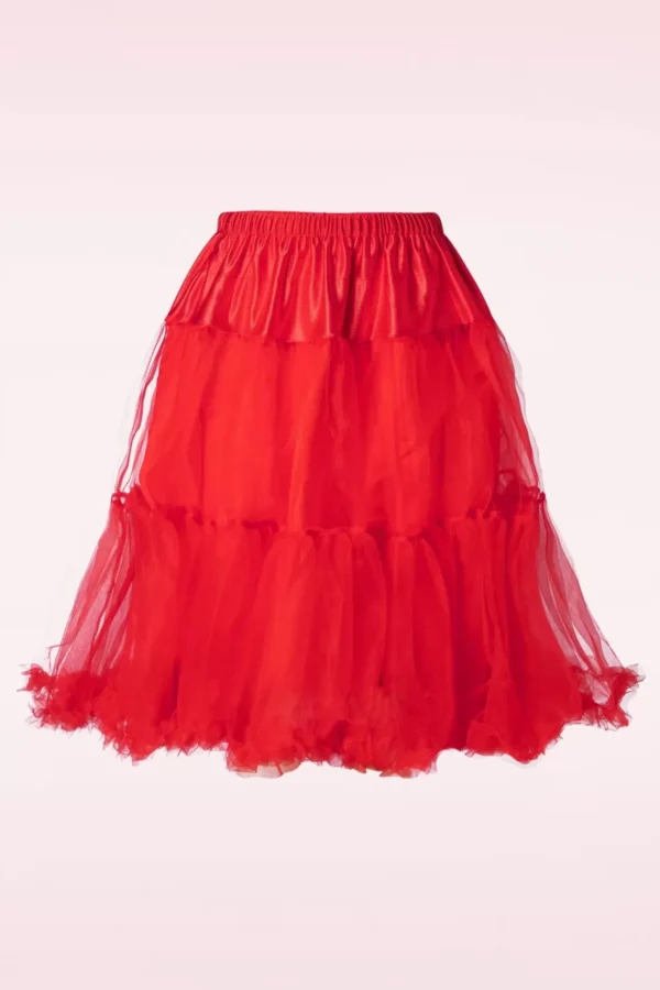 Polly Petticoat In Opvallend Rood-Bunny Cheap