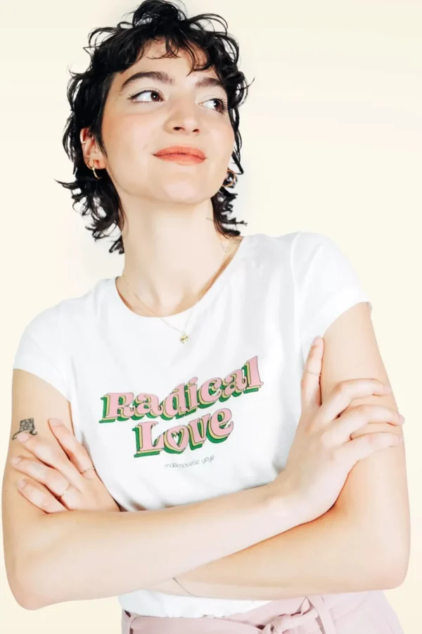 Radical Love T-Shirt In Ecru-Mademoiselle Yu00e9Yu00e9 Best Sale