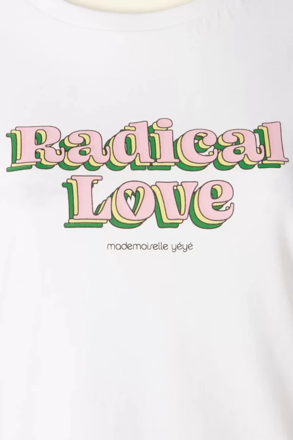 Radical Love T-Shirt In Ecru-Mademoiselle Yu00e9Yu00e9 Best Sale