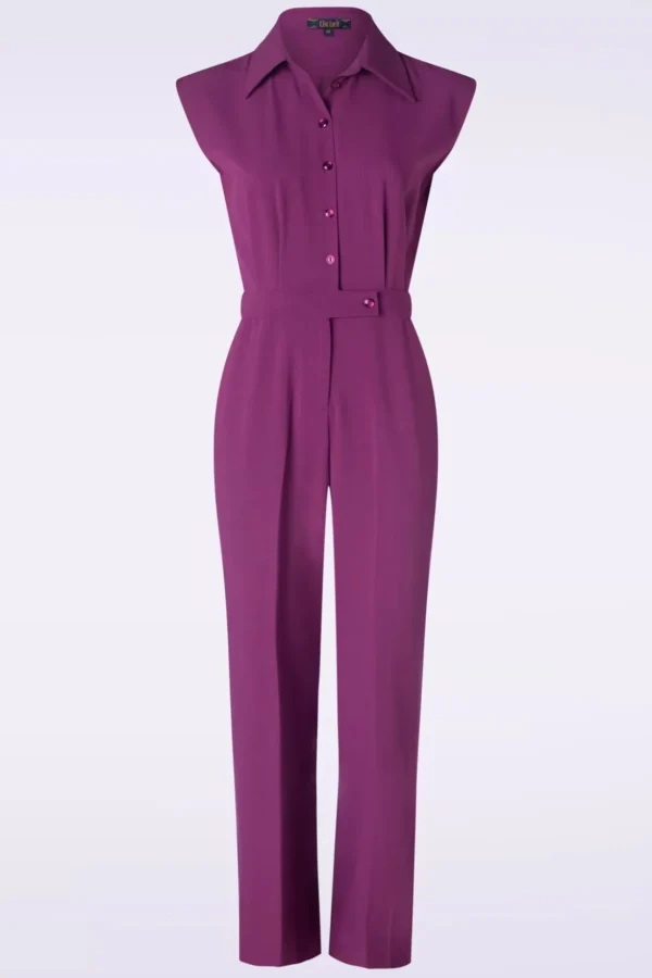 Remi Jumpsuit Timba In Caspia Paars-King Louie Hot