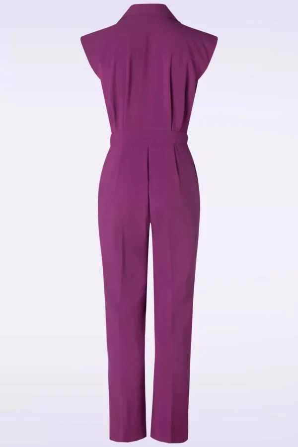 Remi Jumpsuit Timba In Caspia Paars-King Louie Hot