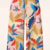 Rio Tropical Flare Pantalon In Multi-Traffic People Fashion