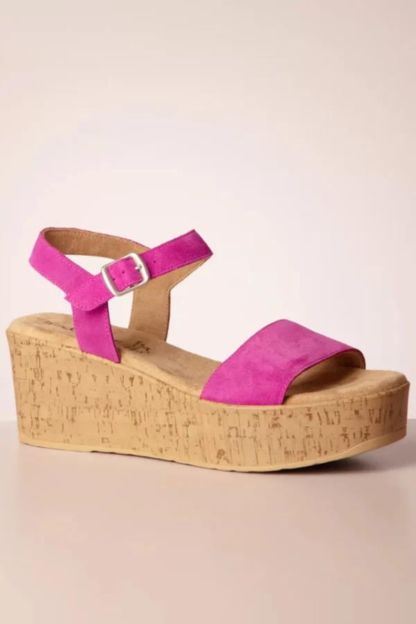 Rory Suede Sleehakken In Fuchsia-s.Oliver Best