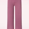 Ryann Broek In Zacht Bessen Roze-Surkana Discount