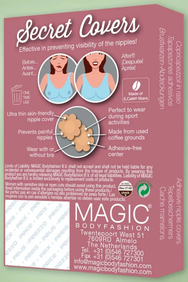 Secret Covers 6 Paar In Latte-MAGIC Bodyfashion Discount