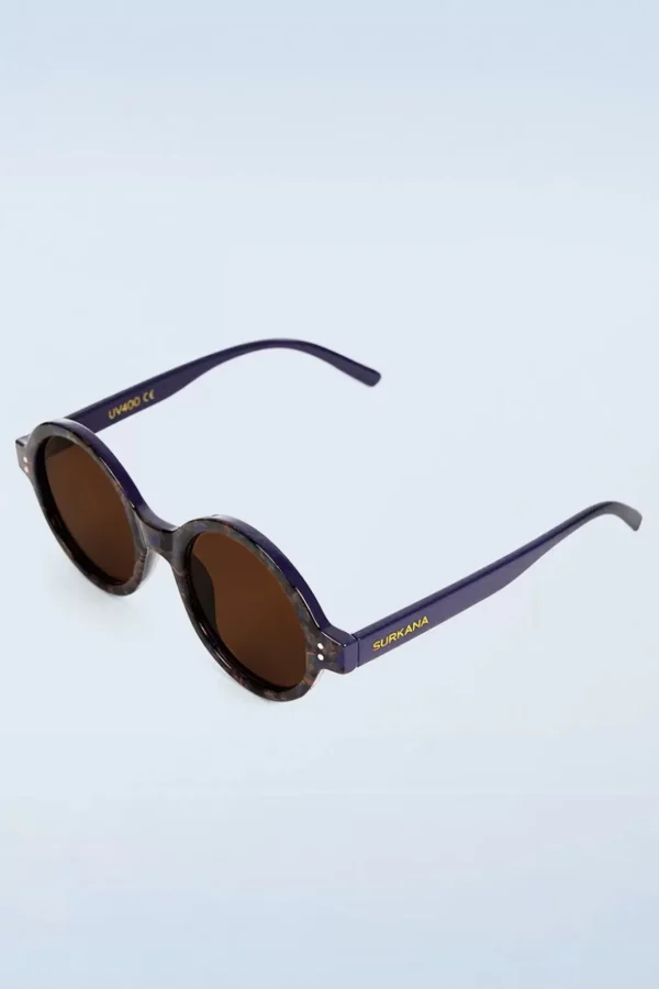 Stay Shady Ronde Zonnebril In Blauw-Surkana Store